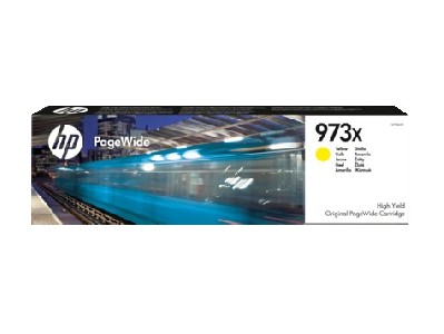 HP 973X High Yield Yellow Original PageWide Cartridge